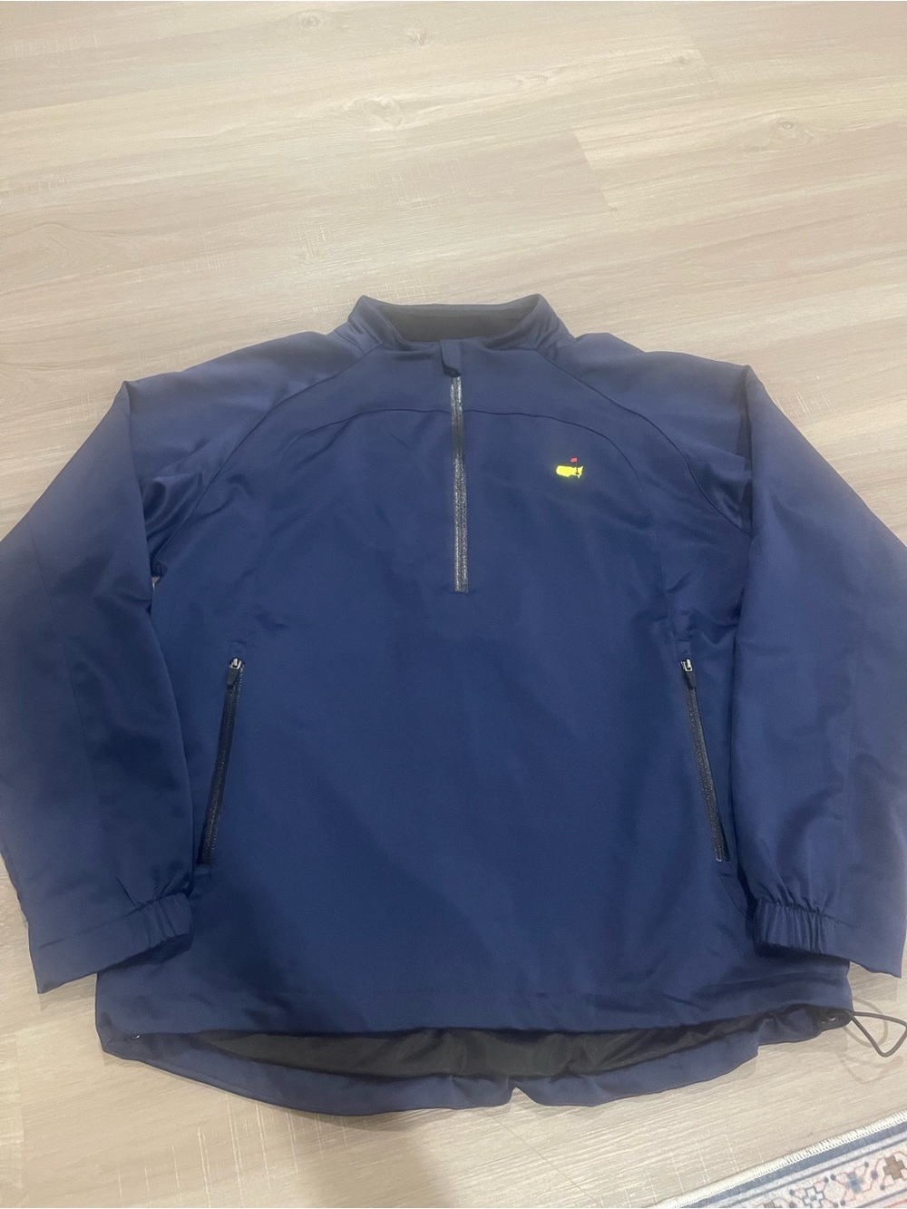 NWOT Master Navy Half-Zip Pullover Jacket - Men